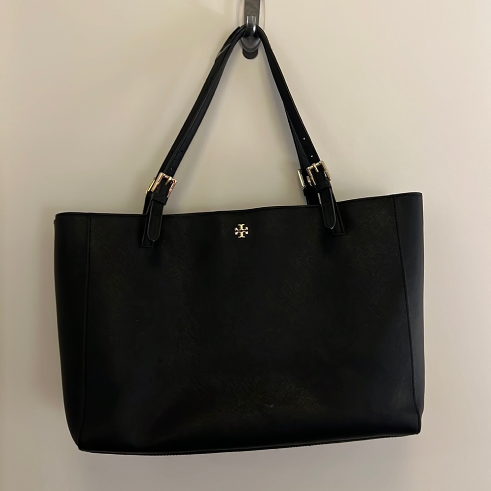 Tory Burch used work bag, black